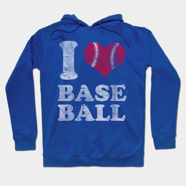 I Heart Baseball Hoodie by E